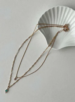 Princess Polly Rosen Necklace Pack Gold Outlet