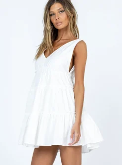 Princess Polly Rosetta Mini Dress White Cheap