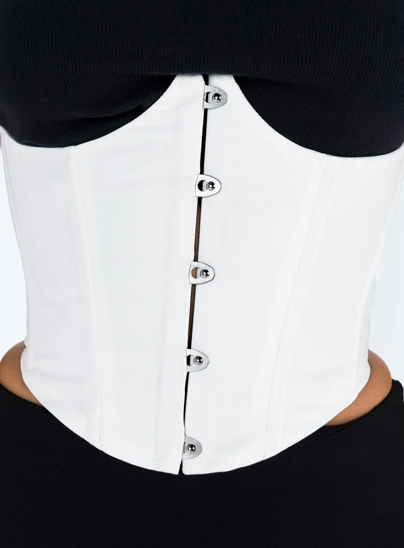 Princess Polly Rosina Underbust Corset White Best Sale