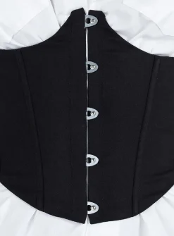 Princess Polly Rosina Underbust Corset  Black Shop