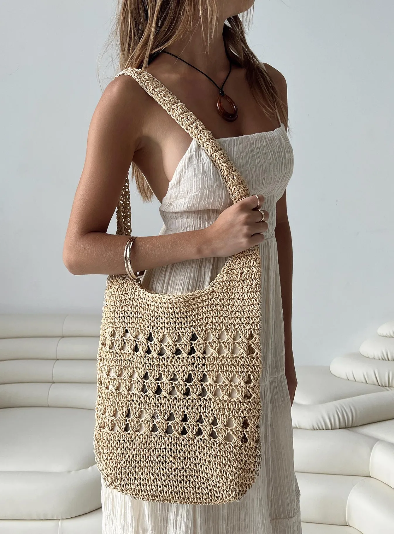 Princess Polly Rossetto Bag Beige Outlet