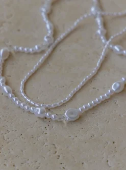 Princess Polly Rota Layered Necklace/ Pearl Gold Online