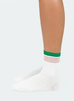 Princess Polly Rourke Socks White Hot