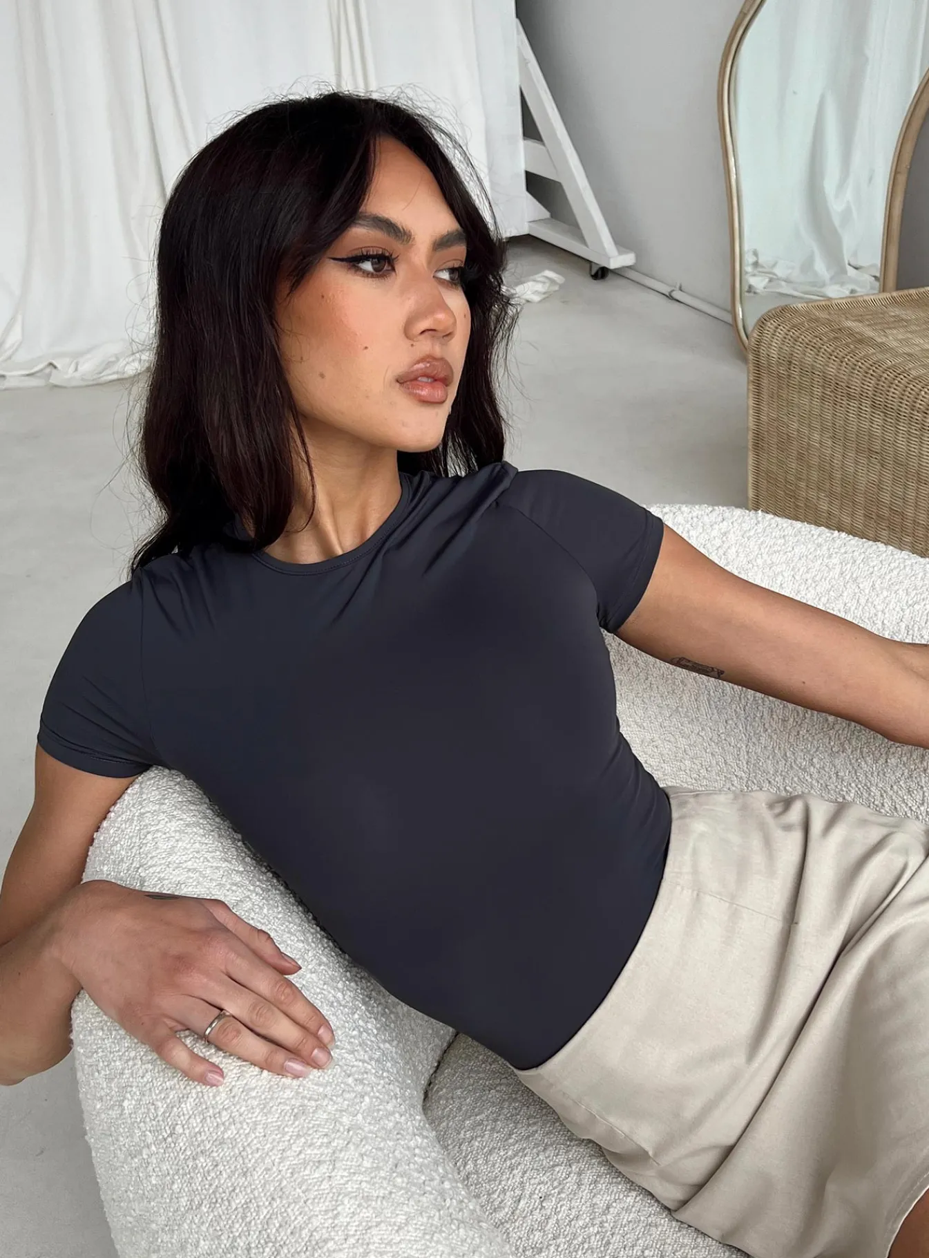 Princess Polly Rover Bodysuit Grey Best