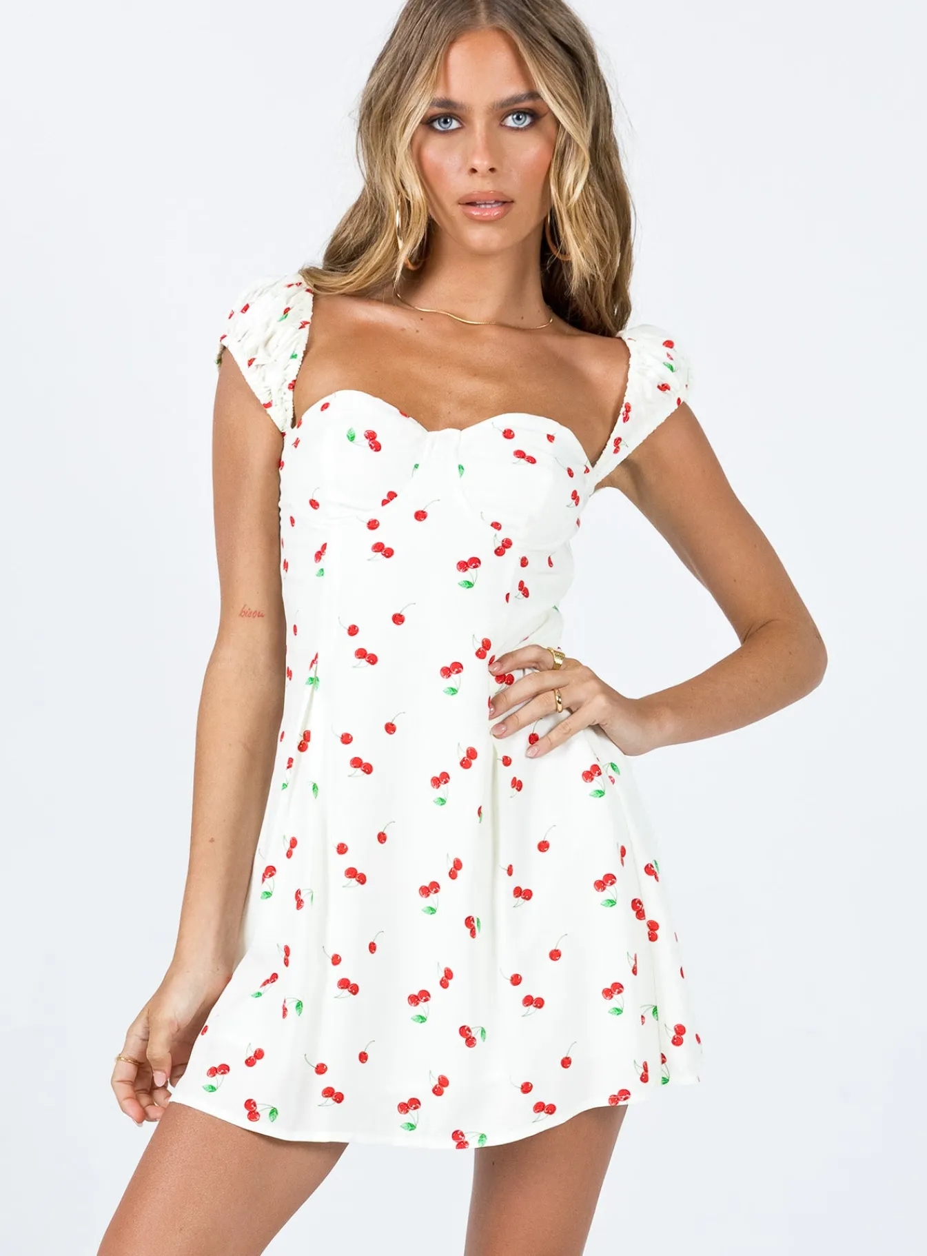 Princess Polly Rozalia Mini Dressmulti White Hot