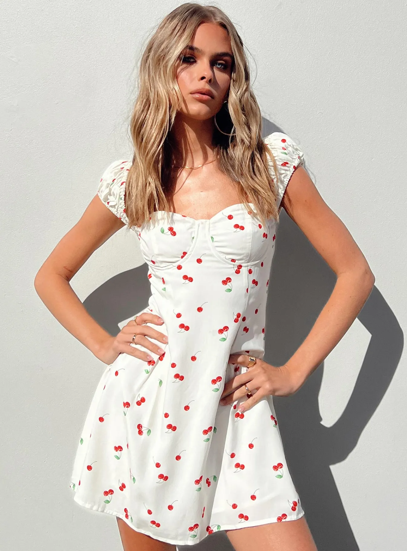 Princess Polly Rozalia Mini Dressmulti White Hot