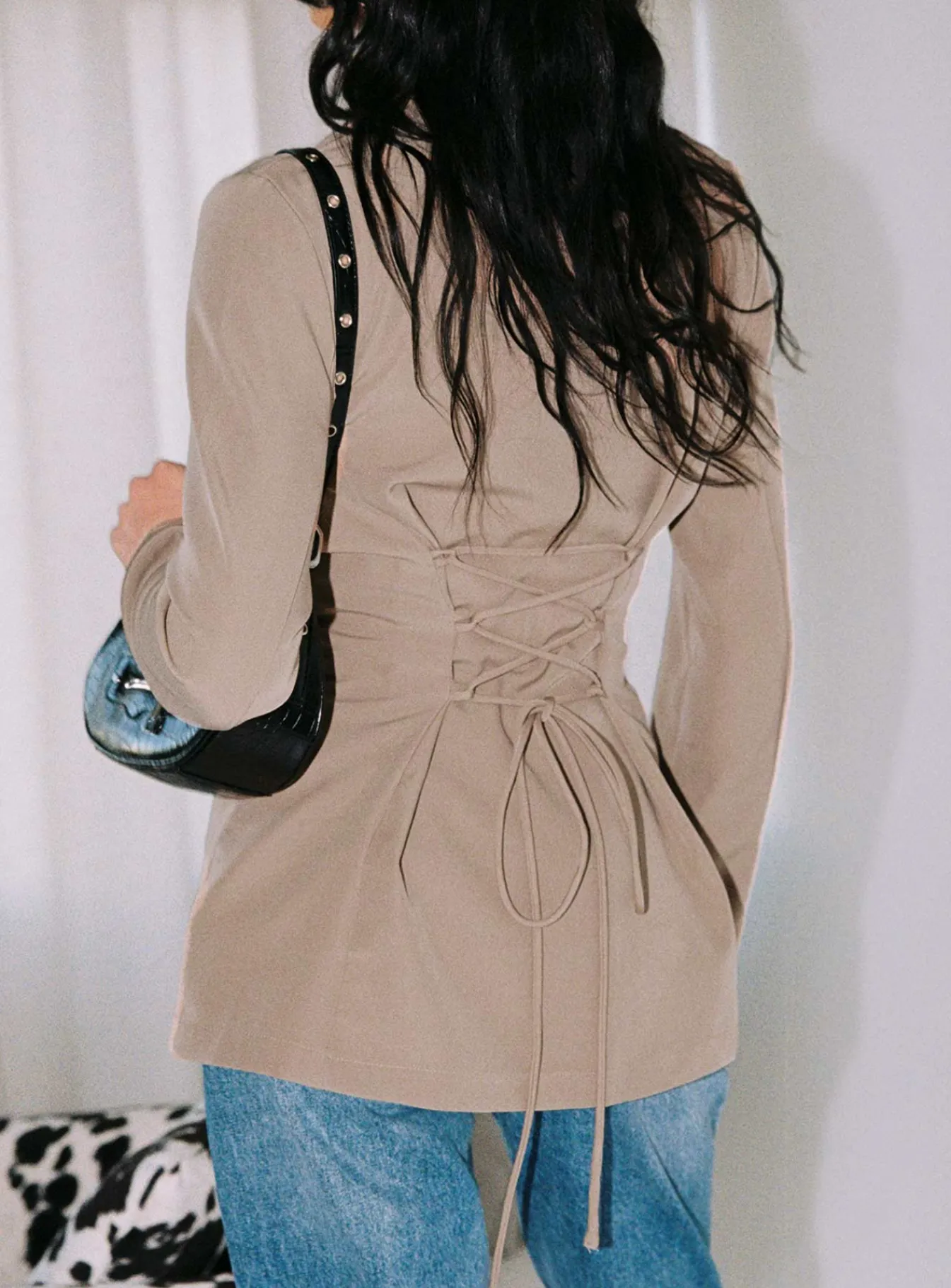 Princess Polly Rozzila Blazer Taupe Brown Online