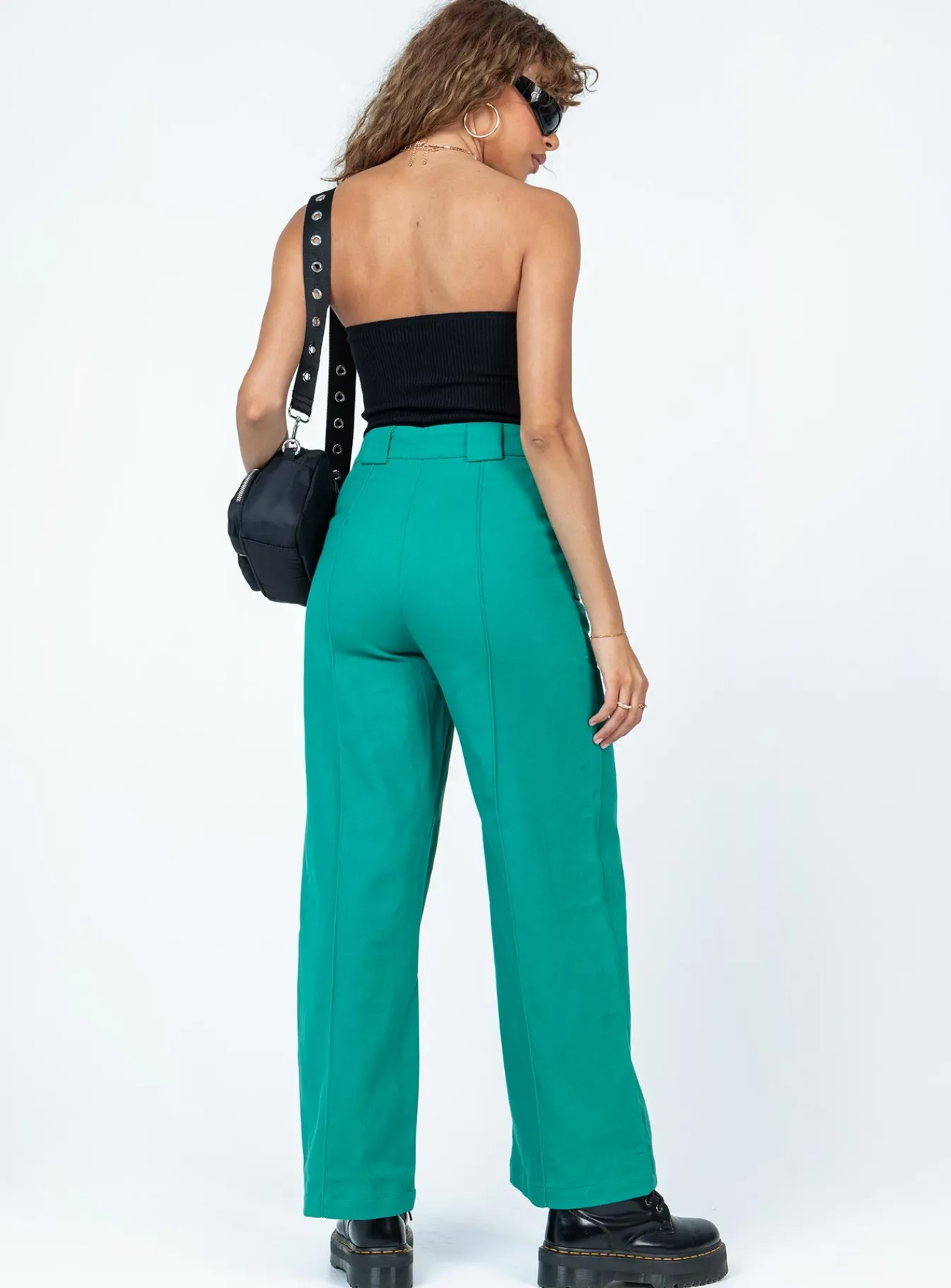 Princess Polly Rubie-Jane Pants Green Sale