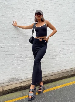 Princess Polly Rue Chunky Sandals Black Store