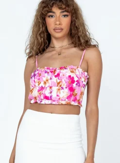 Princess Polly Ruth Topfloral   Pink Cheap