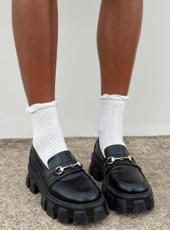 Princess Polly Rutherford Socks  White Outlet
