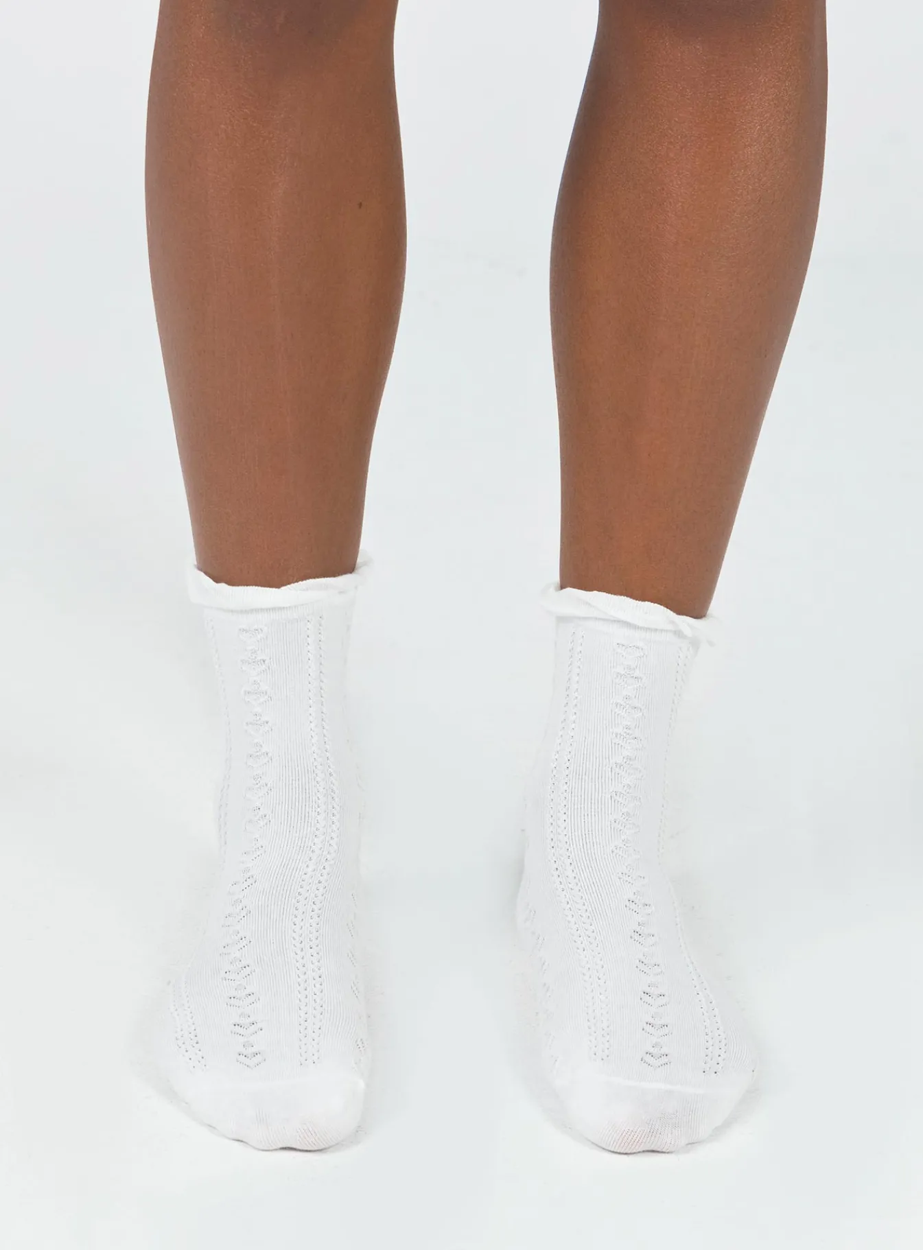 Princess Polly Rutherford Socks White Outlet