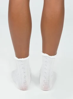 Princess Polly Rutherford Socks White Outlet