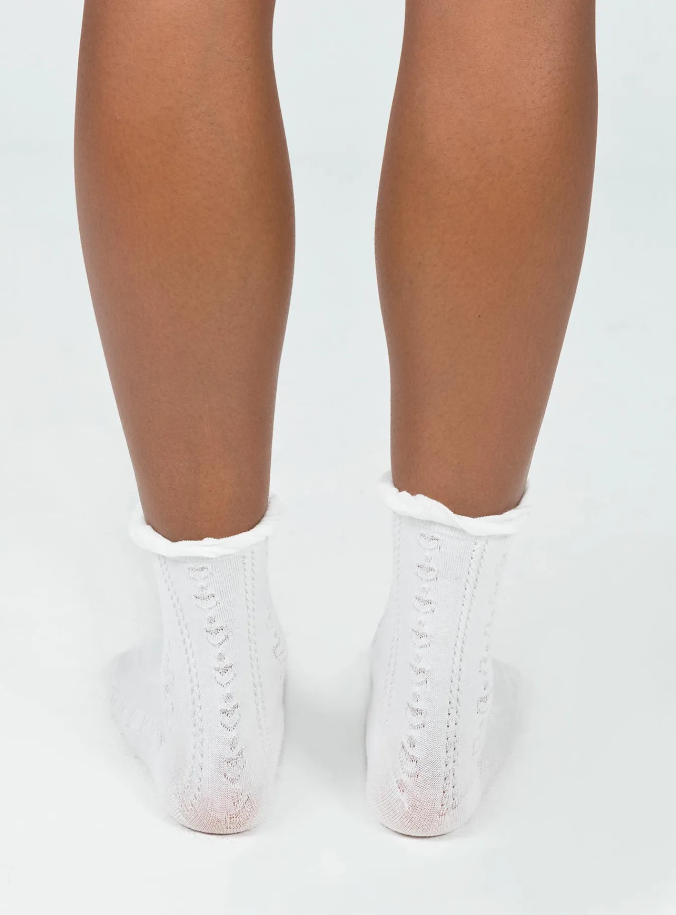 Princess Polly Rutherford Socks White Outlet