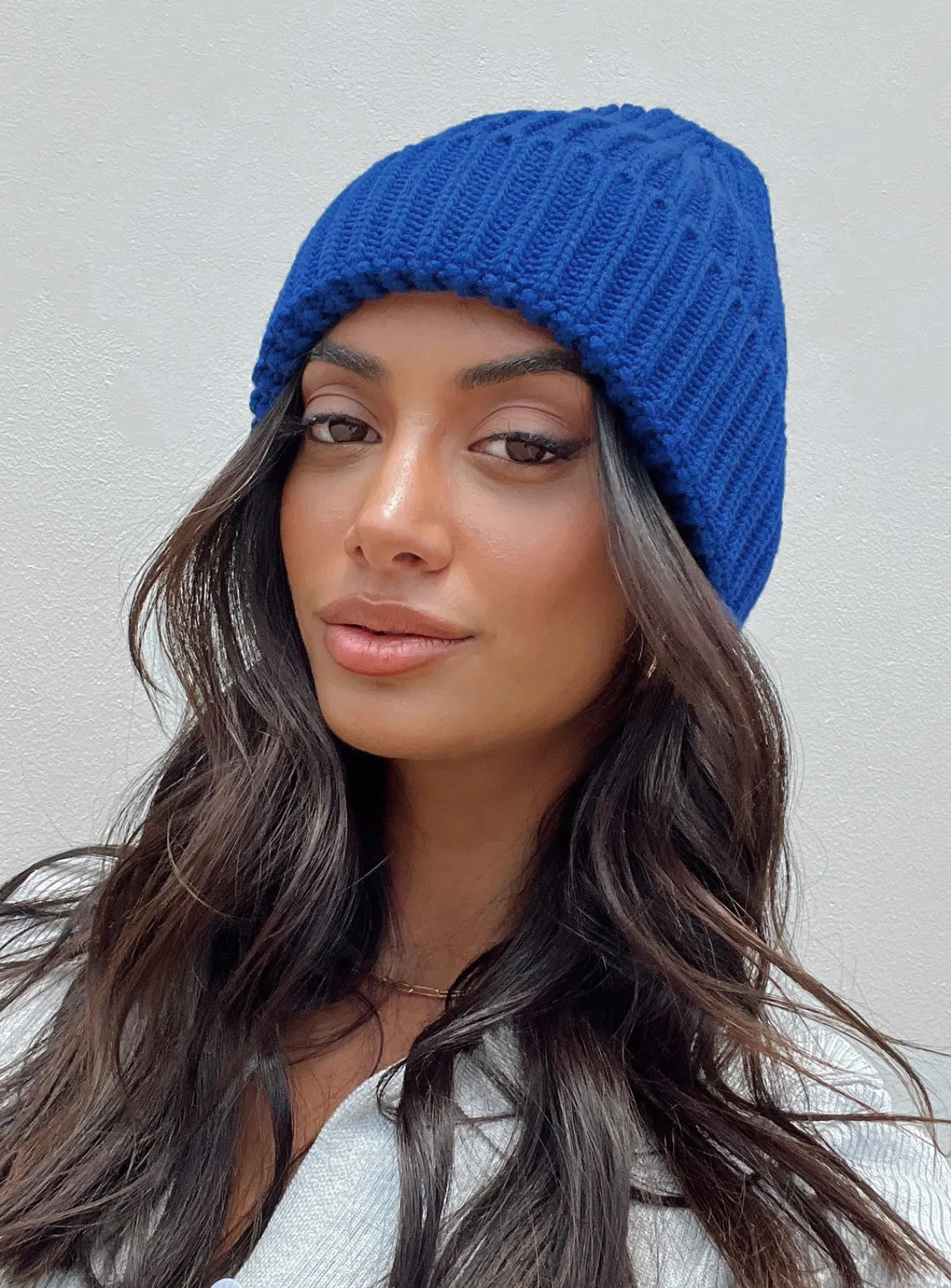 Princess Polly Ruxton Beanie Cobalt Blue Hot