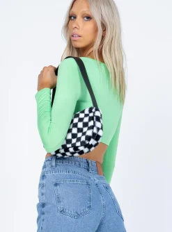 Princess Polly Ryder Long Sleeve Top Green Sale