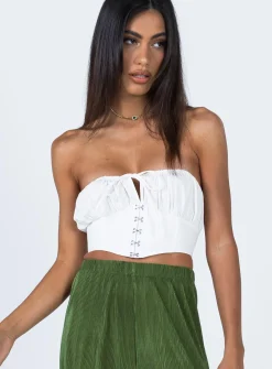 Princess Polly Ryland Top  White Sale