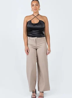 Princess Polly 90S Could Never Top  Black Outlet