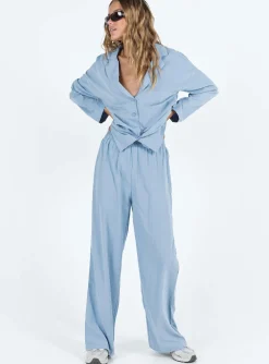Princess Polly Sailing Set  Dusty Blue Hot