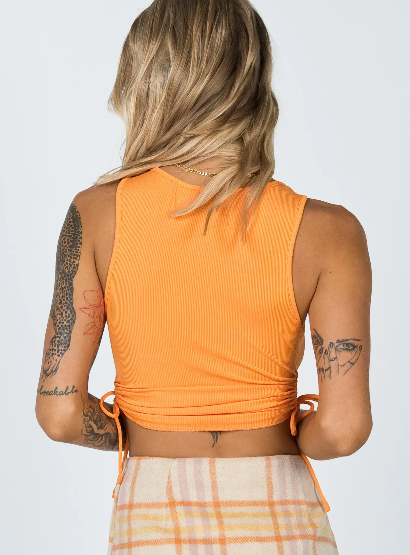 Princess Polly Samara Top Orange Cheap