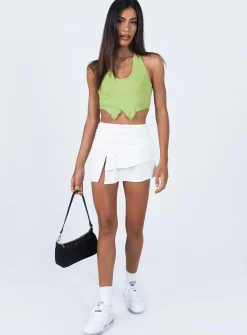 Princess Polly Sami Top Green Shop