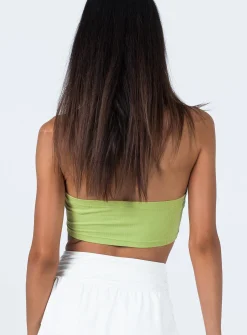 Princess Polly Sami Top Green Shop