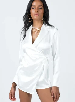Princess Polly Savella Romper  White Online