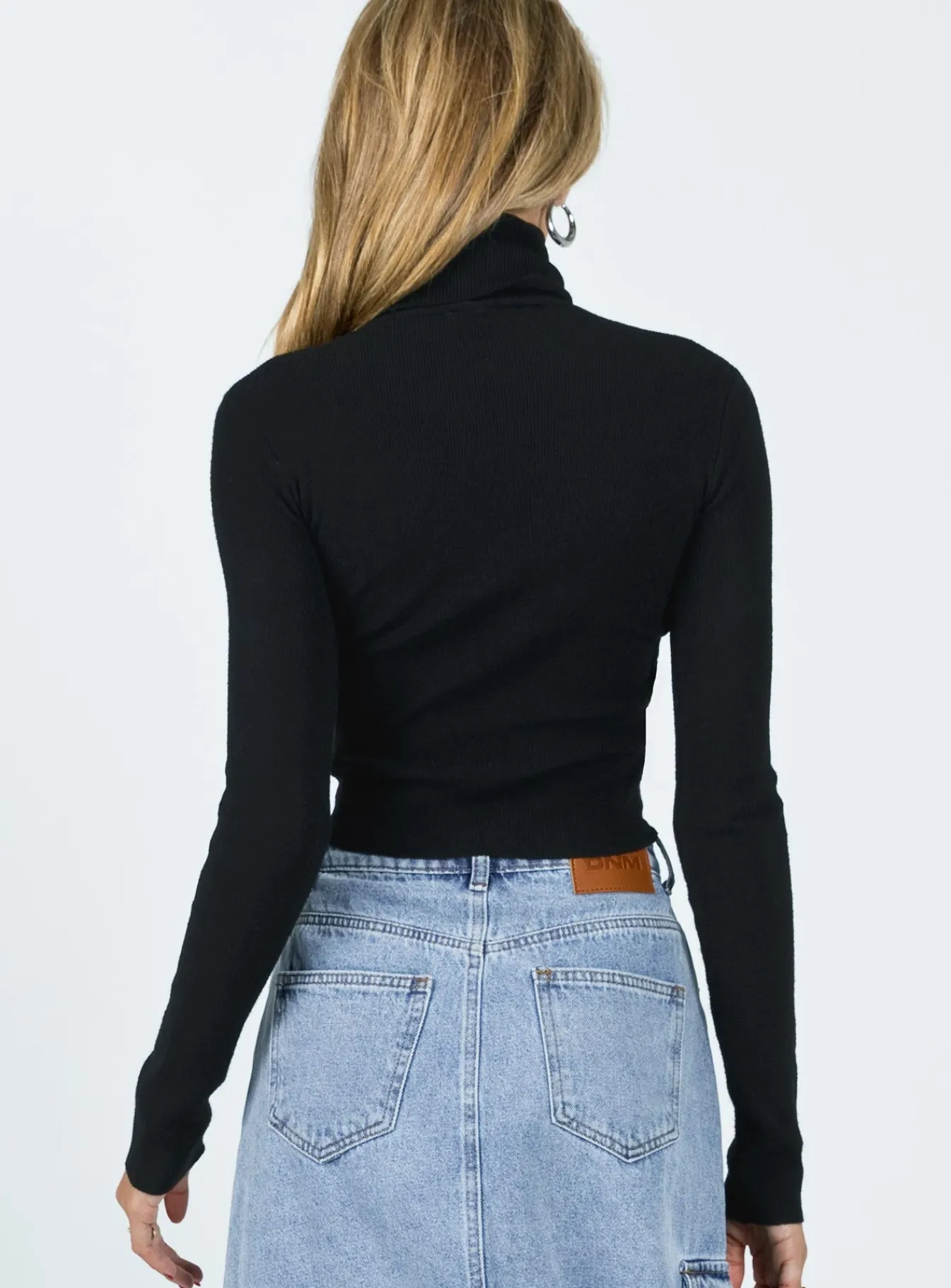 Princess Polly Savonna Long Sleeve Top Black Cheap
