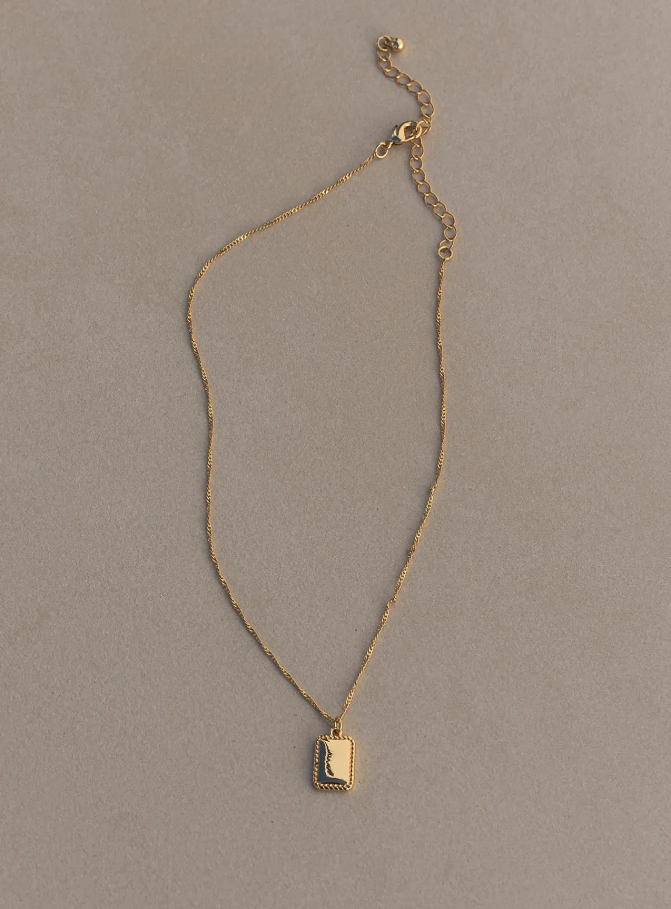 Princess Polly Scottsonplated Pendant Necklace Gold Online