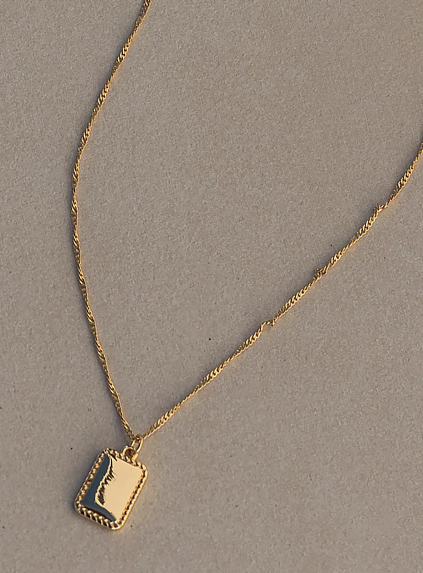 Princess Polly Scottsonplated Pendant Necklace Gold Online