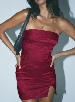 Princess Polly Sebastian Mini Dress  Red Sale