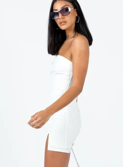 Princess Polly Sebastian Strapless Mini Dress White Best Sale