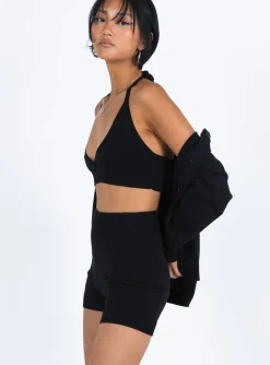 Princess Polly Selba Set  Black Sale