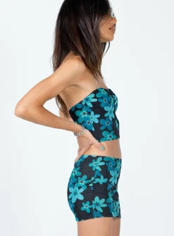 Princess Polly Selbie Set Black Floral Cheap