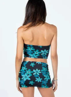 Princess Polly Selbie Set Black Floral Cheap