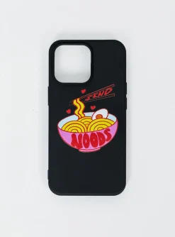 Princess Polly Send Noods Iphone Case Black Hot