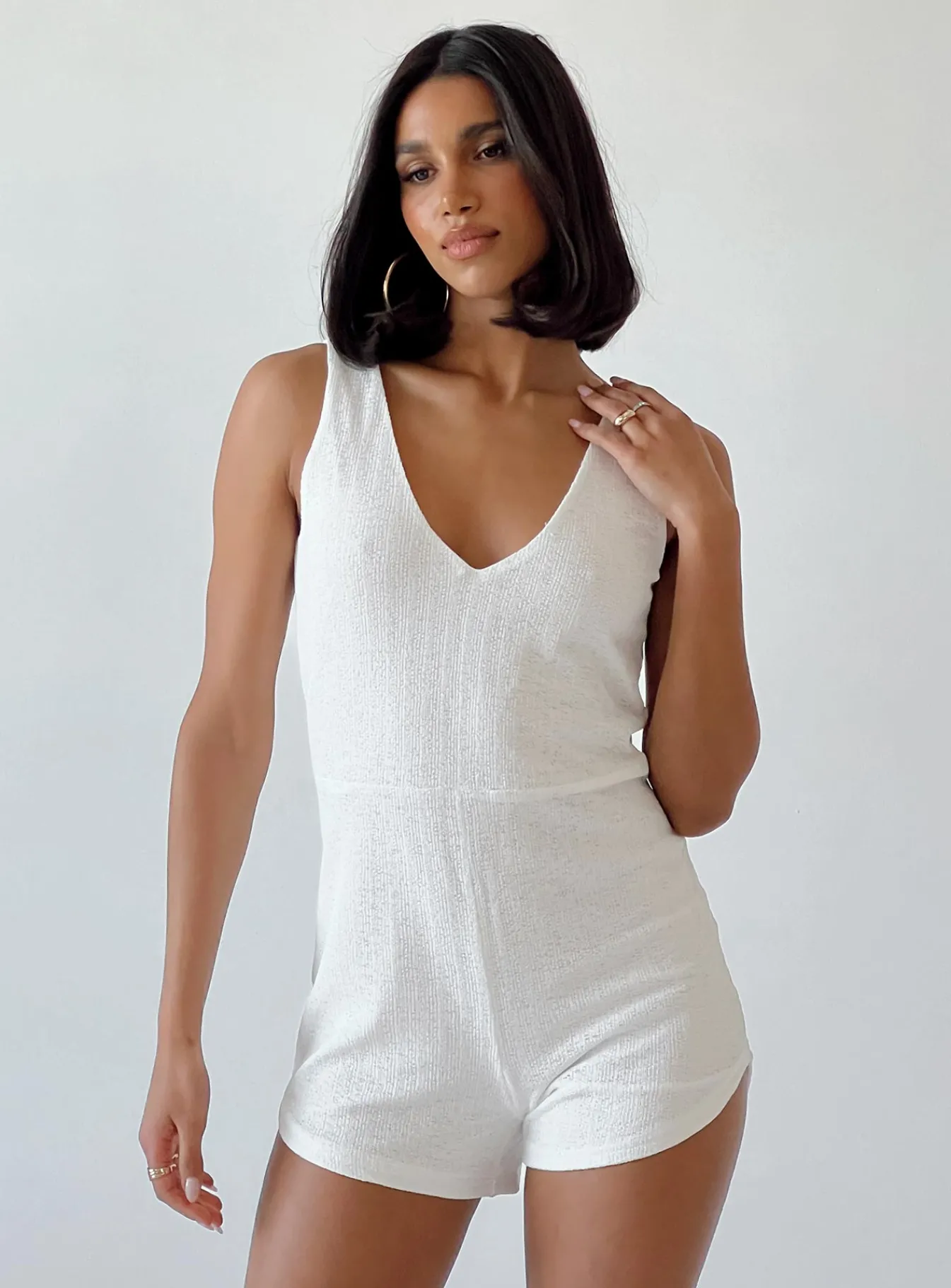 Princess Polly Serena Romper White Store