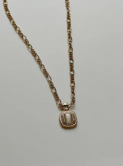 Princess Polly Setton Pendant Necklace/ White Gold Discount