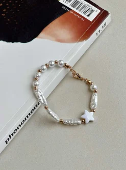 Princess Polly Shaline Bracelet  Pearl Online
