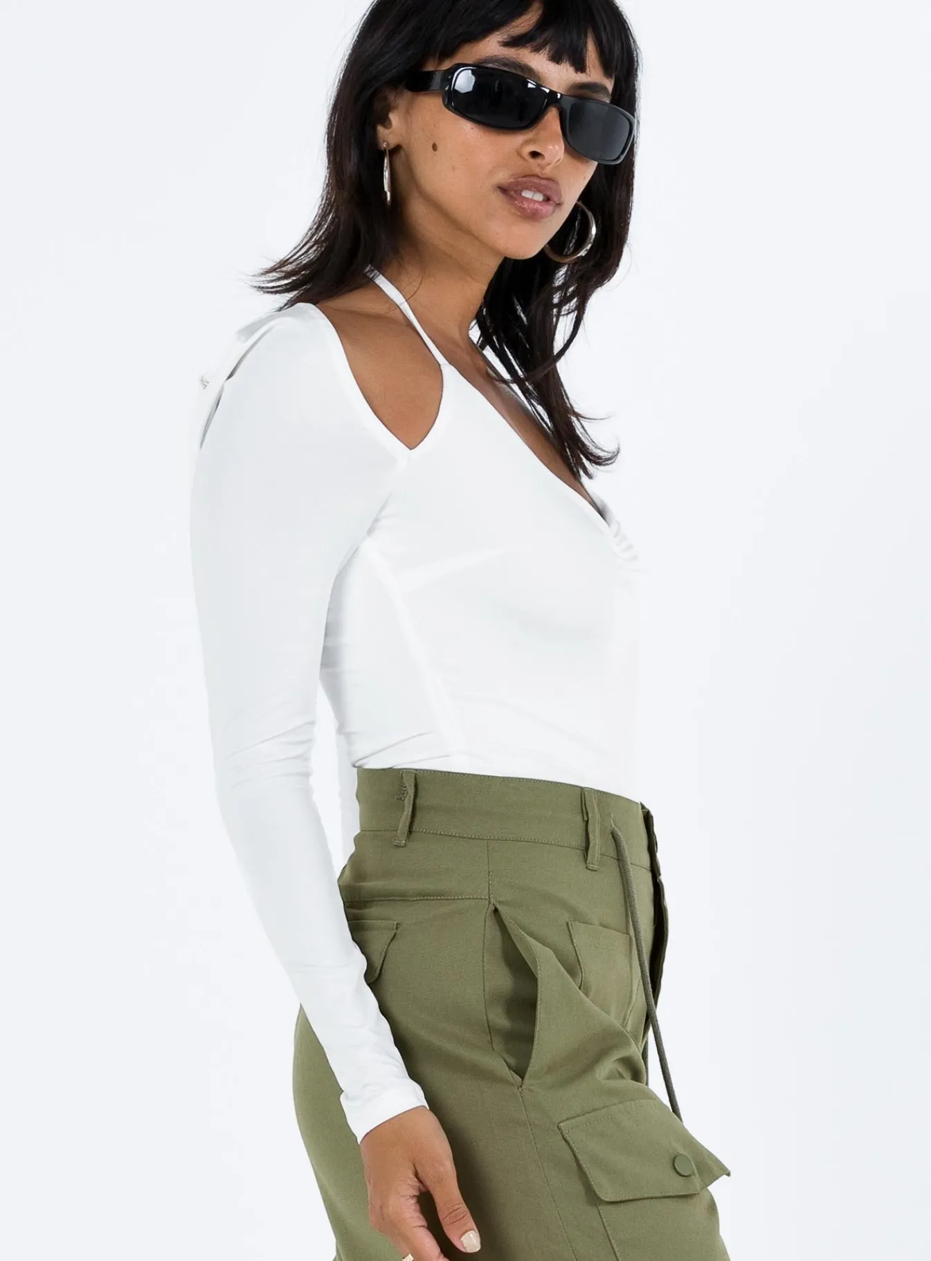 Princess Polly Shari Bolero Bodysuit White Best