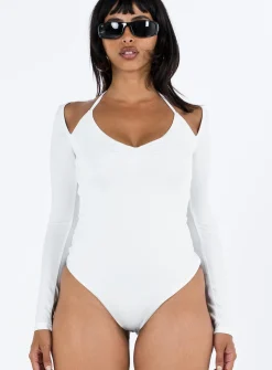 Princess Polly Shari Bolero Bodysuit White Best
