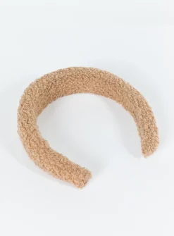 Princess Polly Sharnaya Headband Beige Discount