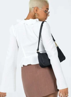 Princess Polly Sherwood Long Sleeve Top White Best Sale