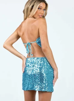 Princess Polly Shine On Set Blue Best