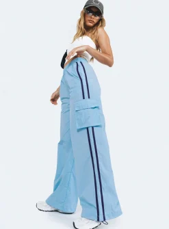 Princess Polly Sicilian Cargo Pants  Blue Online