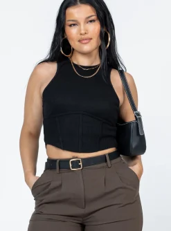 Princess Polly Sidney Topeco   Black Sale