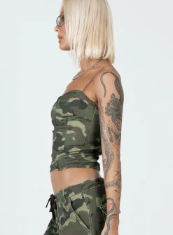 Princess Polly Sight Unseen Corset  Green Store