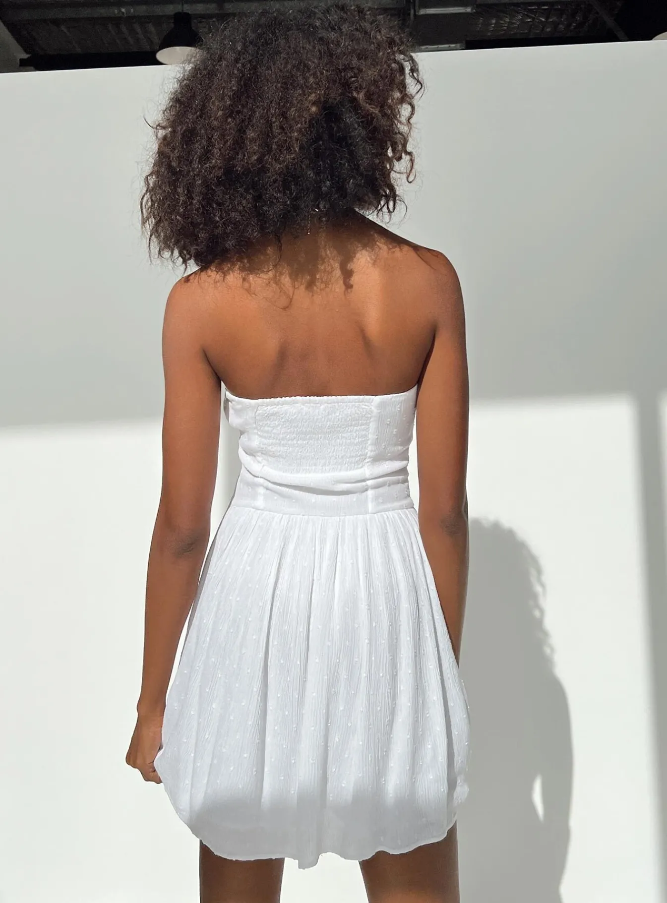 Princess Polly Silva Strapless Mini Dress White Best