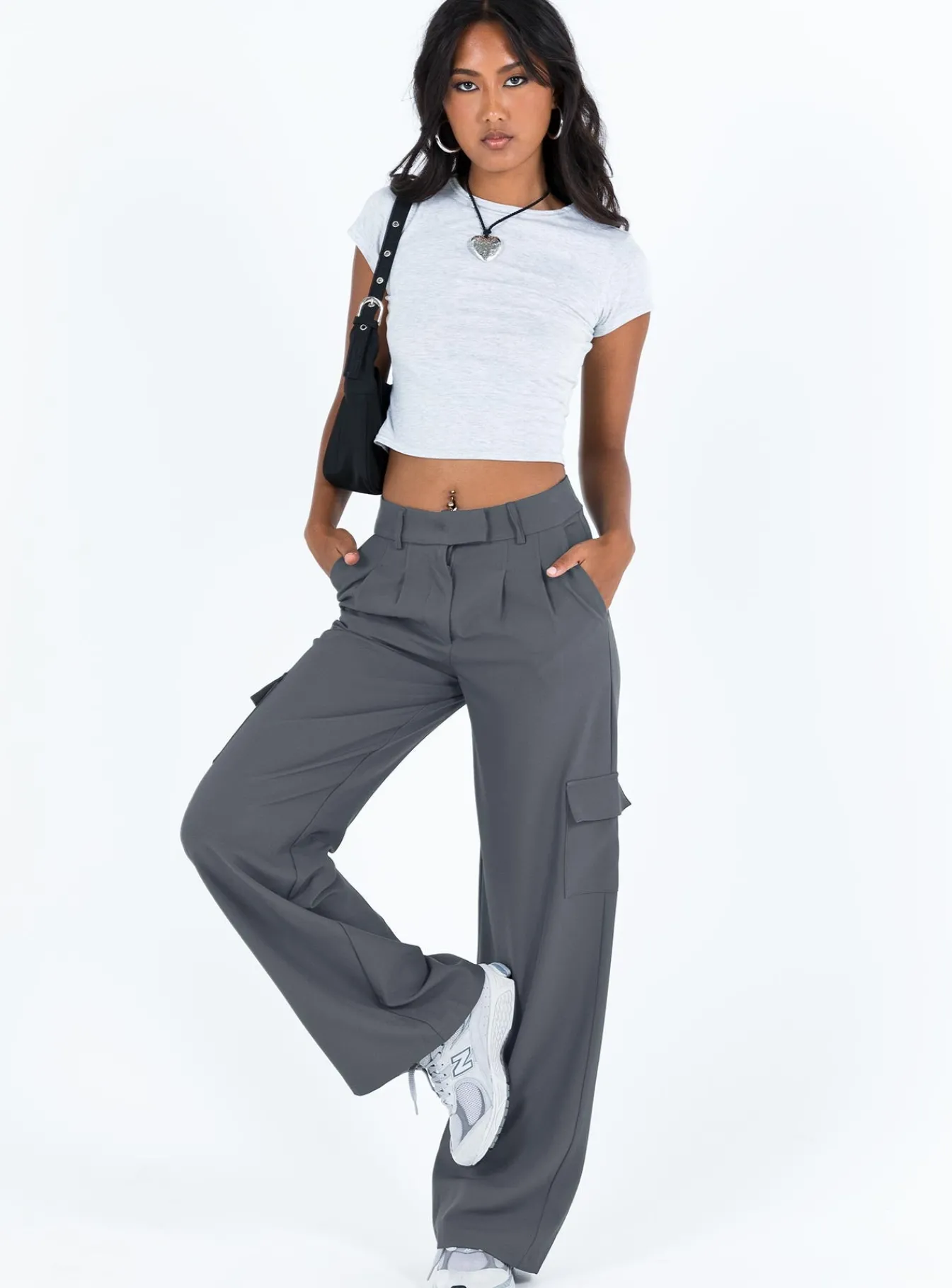 Princess Polly Sinitch Pants Slate Store