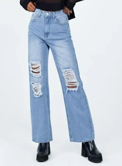 Princess Polly Sintra Oversizedjeans   Denim New
